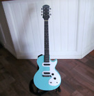 Epiphone Les Paul Sl Melody Maker Electric Guitar Turquoise Baby Blue W  Strap