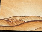 Long  Picture Stone Or Sandstone Slice And Or Slab From Utah 622gr