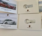 Lot Of 4 Porsche Press Kits Usb Drives 911 Targa Boxster Cayenne Auto Show