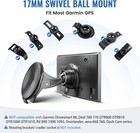 Car Suction Cup Mount Gps Holder For Garmin Nuvi 2597 Lmt 42 44 52 54 55 Lm 2pcs