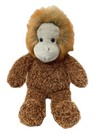 2001 Princess Soft Toys Monkey Plush Orange Curly Hair  12   
