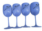Moet   Chandon White Ice Imperial Acrylic Champagne Glasses  set Of 4 