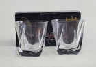 Joyjolt Aurora Crystal Old Fashioned Whiskey Glasses Set Of 2