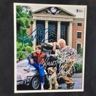 Back To The Future Prop Plate Christopher Lloyd Michael J  Fox Signed Beckett