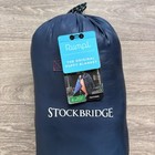 Rumpl Blanket 1 Person Deepwater Blue Travel Stuff Sack Camping Puffy Nwt  99