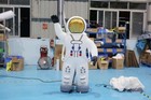 Inflatable Astronaut Characters For Planetarium Exhibition Advertising Display