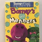 Barney Friends Collection Best Manners Vhs Video Tape Buy 2 Get 1 Free  Pbs Kids