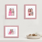 8x10 Glitter Picture Frame Set Of 3  Stylish Sparkling Photo Frames With 5x7    