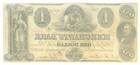 1852 Merchants Bank Washington Dc  1 Obsolete Note  65798 