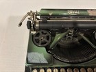 Vtg Royal Green Portable Typewriter Model P 1920s With Case Read