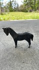 Vtg Primitive Hand Carved Wood Horse Figurine Folk Art Rustic Farmhouse Decor