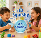 Coconut Oil Squishy Stress Ball For Adults Kids Fidget Toy Sensory Squeeze Toy