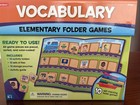 Lakeshore Vocabulary Elementary Folder Games Grades K-1
