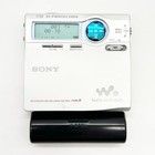 Sony Mz-r910 Silver Md Walkman Portable Minidisc Player Recorder Netmd Mdlp