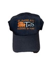 Vintage Y2k Sunbeam Tiger Embroidered Hat Cap Fitted S m Black