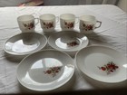 Ski Vintage Plastic Plates 6     11374  Set Of 4 Coffee Cups 3     934  Set Of 4 