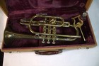 Ambassador Fe Olds Los Angeles Cornet  64324 Working Cond W original Case