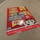 Nintendo Selects Gamestop Promo Poster 22  X 28  Single Sided Mario