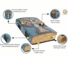 Tree Of Life Mother Earth Journal   Leather Diary Grimoire Prayer Witchcraft