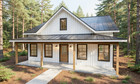 1 100  Sqft  living  Modern Farm House With - 2 Bd  2 Ba