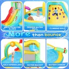 10-in-1 Inflatable Bounce House Blow Up Water Slide pool W strong Blower