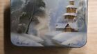 Fedoskino Art Factory Vintage Hand Painted Russian Lacquer Box  Artist Signed 