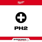 Milwaukee Tool 48-32-5004 Shockwave 2 In Phillips  2 Impact Duty Power Bit 