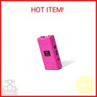 Vipertek Vts-880 Mini Stun Gun Rechargeable With Led Flashlight  Pink