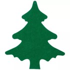 Large Christmas Tree Cutouts For Holiday Kids Crafts - Felt Shapes - 12 Inches 