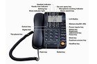 Home Office Corded Phone With Caller Id  Kerlitar Lk-p017b Call Center Phones   