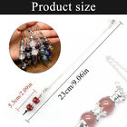 Beads 12mm Pendulum Natural Chakra Crystal Gemstone Quartz Pendant Dowsing Reiki