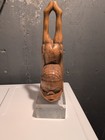 Vintage Carved Wooden Hawaii Tiki God Statue