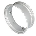 Rear Rim - 10  X 28  6 Loop Silver Fits John Deere 1010 Al16002