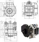 High-efficiency 5 5kw 7 5hp Oil-free Scroll Air Compressor Pump Head Replacement