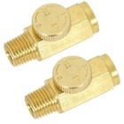 Uffy Brass In-line Air Flow Regulator Control Tool Valve 1 4  Npt
