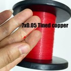 5m Ul10064-36awg Ultra-fine Wire Dia 0 28mm Electronic High Temp Hook Up Wire