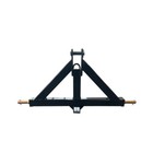2  3 Point Receiver Trailer Hitch Category 1 Tractor Tow Drawbar Adapter