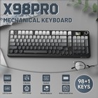 Attack Shark X98 Pro Wireless Mechanical Keyboard  Tri-mode Bt5 0 2 4g usb-c