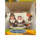 The Pilgrim Pair Gravy Boat Publix Thanksgiving Holiday Decor Ceramic