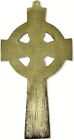 Exclusively Irish Celtic Wall Hanging Brass Cross Trinity Knot Design 5 3 X 2 7