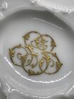 1898 Haviland Limoges Heavy Gold Encrusted 5 Wells 9   d Oyster Plate Mint 