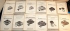 Lot Of 58 Vintage Original Kodak 35mm Slide Projector Service   Parts Manuals