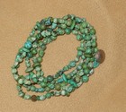 Turquoise Necklace  Or Wear As Bracelet  Long  Native Vintage