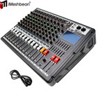 12 Channel Pro Power Mixer Audio Mixing Amplifier 99dsp W usb 110-220v Bluetooth