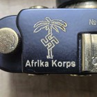 Leica Iii  Afrika Korps Copy Black-gold  Case  zorki Copy  W Leitz-elmar F3 5 50