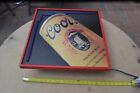 Vintage Lighted Coors Beer  Back Lit Can Sign