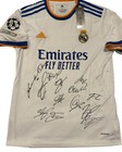Real Madrid Team Signed 2022 Champions League Home Jersey With Coa  winners 