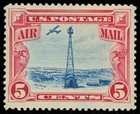 C11  Mint Nh 5   Massive Color Shift Error Block Of Four - Stuart Katz