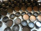 Compass Antique Brass Lot Of 20 Vintage Nautical Lid Compass 35 Mm Working Gifts