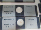 Antique Wollensak Ny Prepared Slides Lot Microscope Part As Pictured W6-a-82